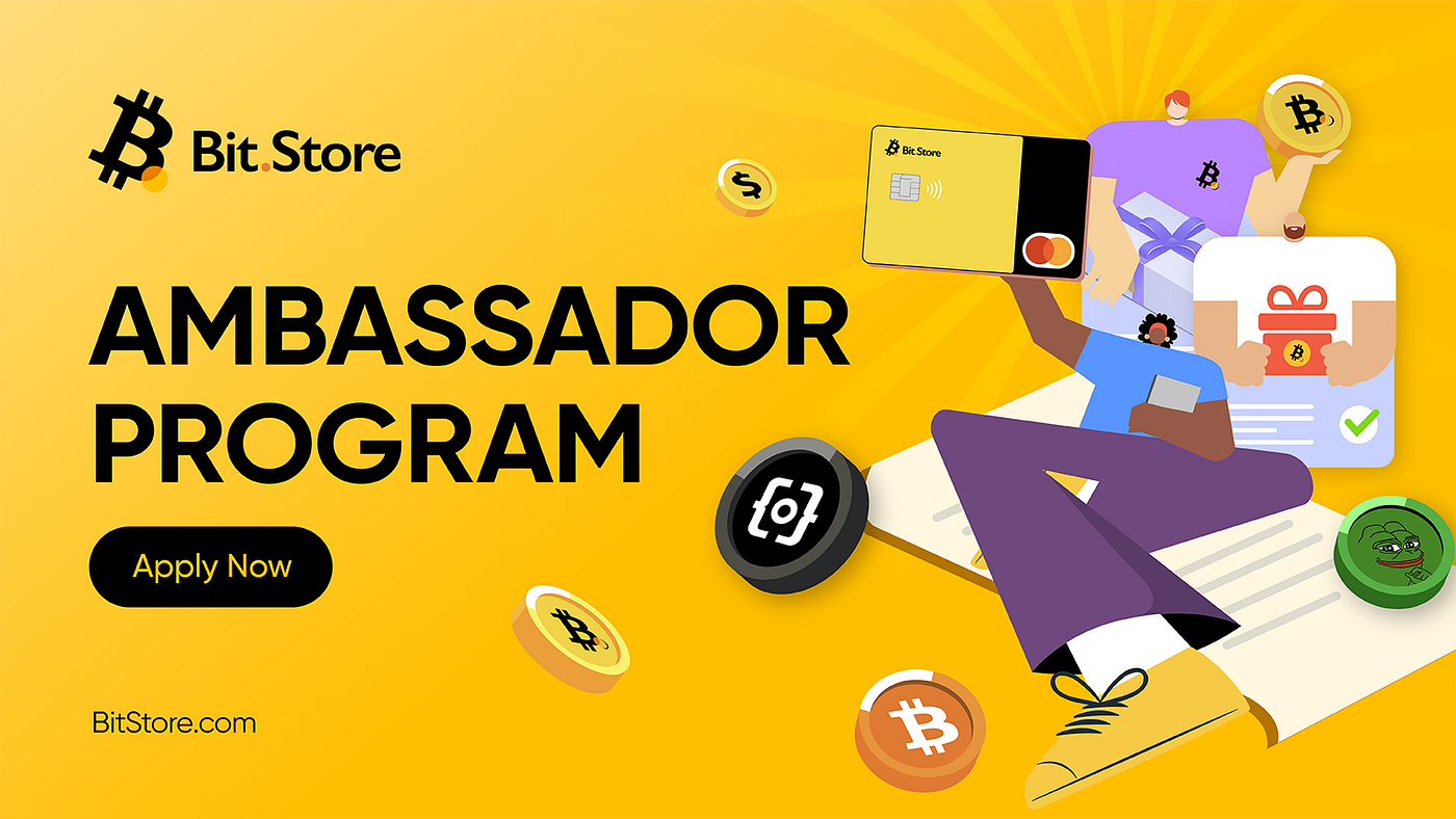 Win Crypto Now! Be a Bit.Store Ambassador | by Bit.Store | Medium