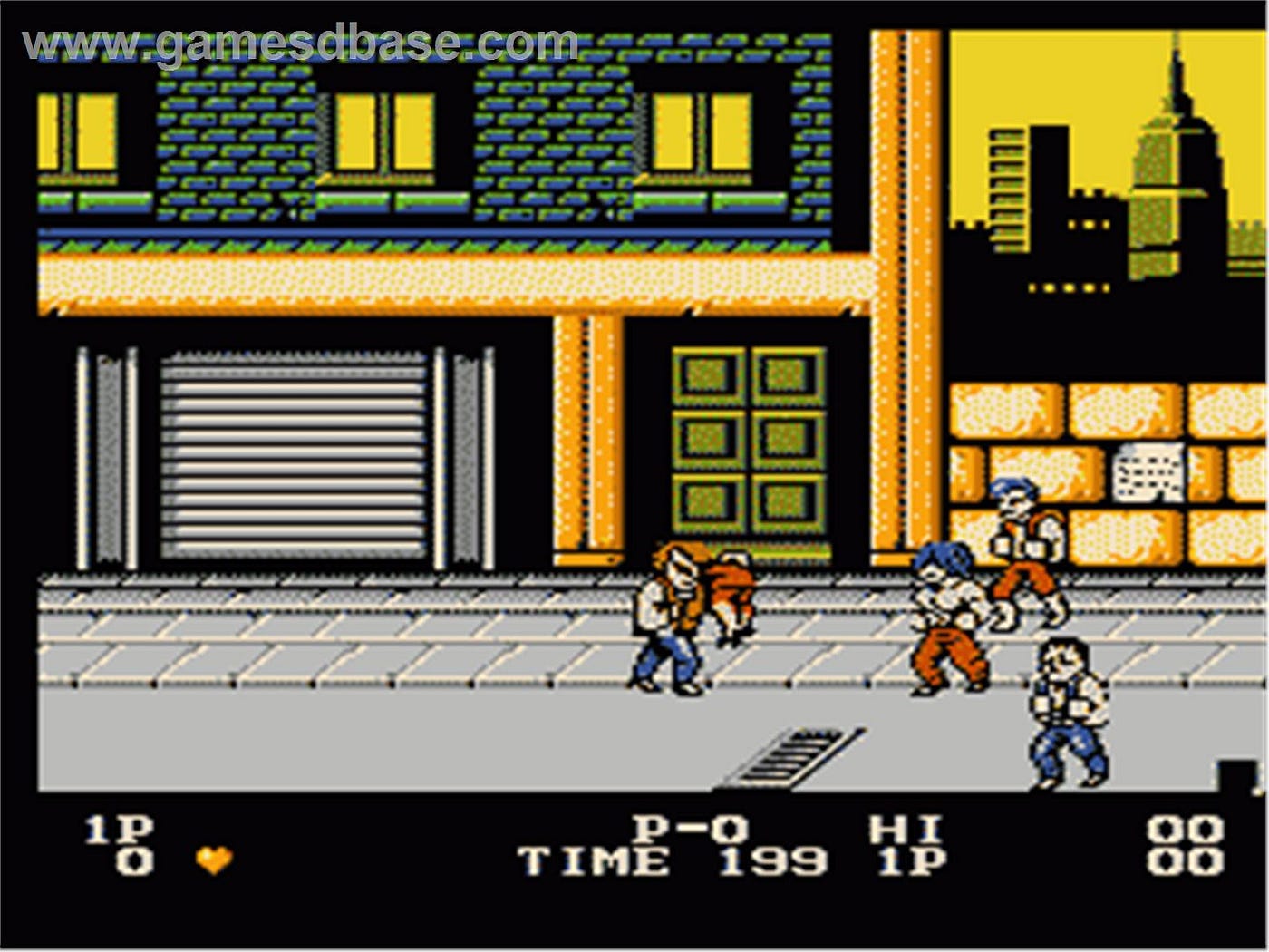 Double Dragon - Technos (Video Game, 1987) - Japan