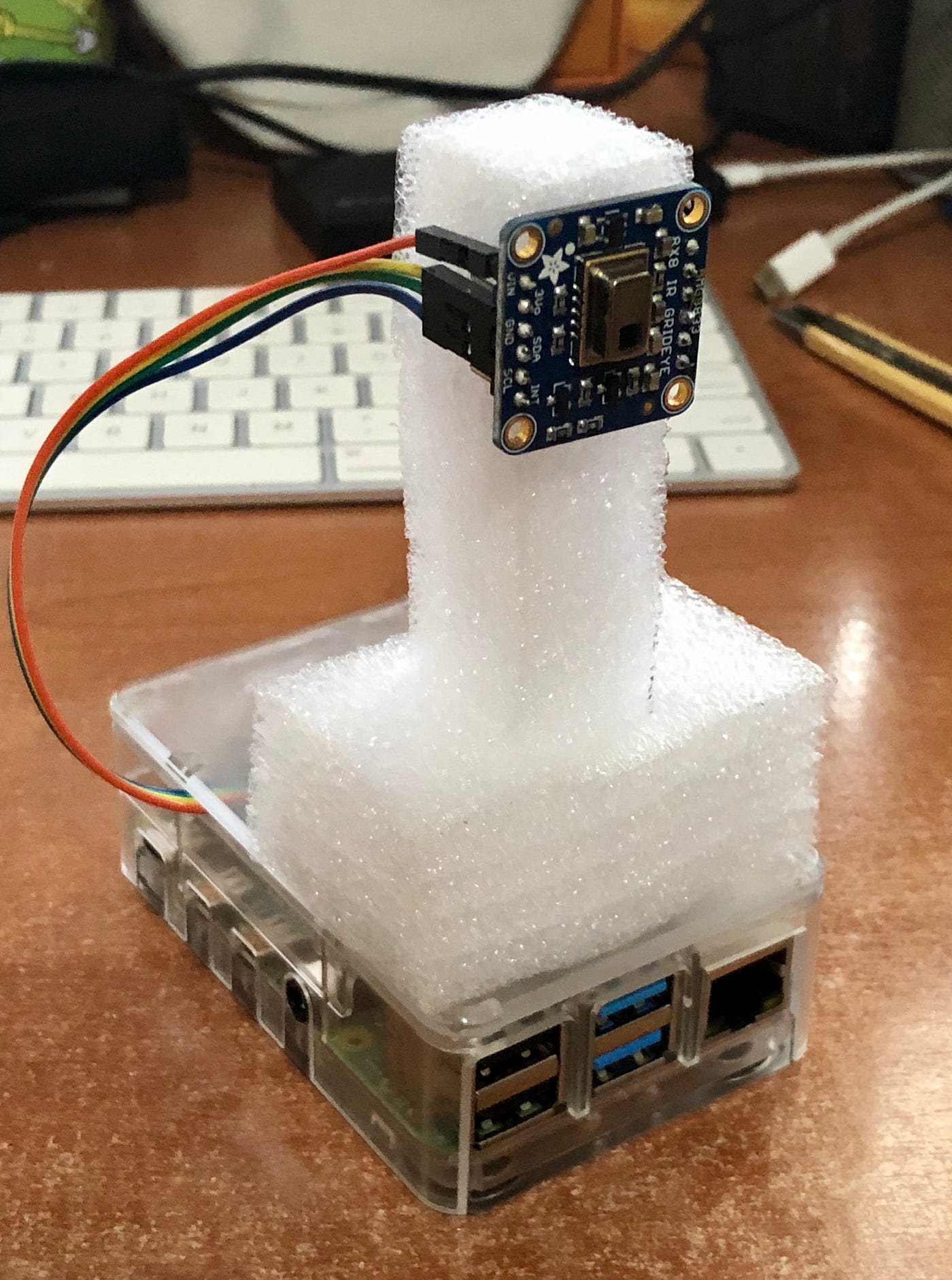 Build a thermal camera with Raspberry Pi and Go | by Sau Sheong | Level Up  Coding