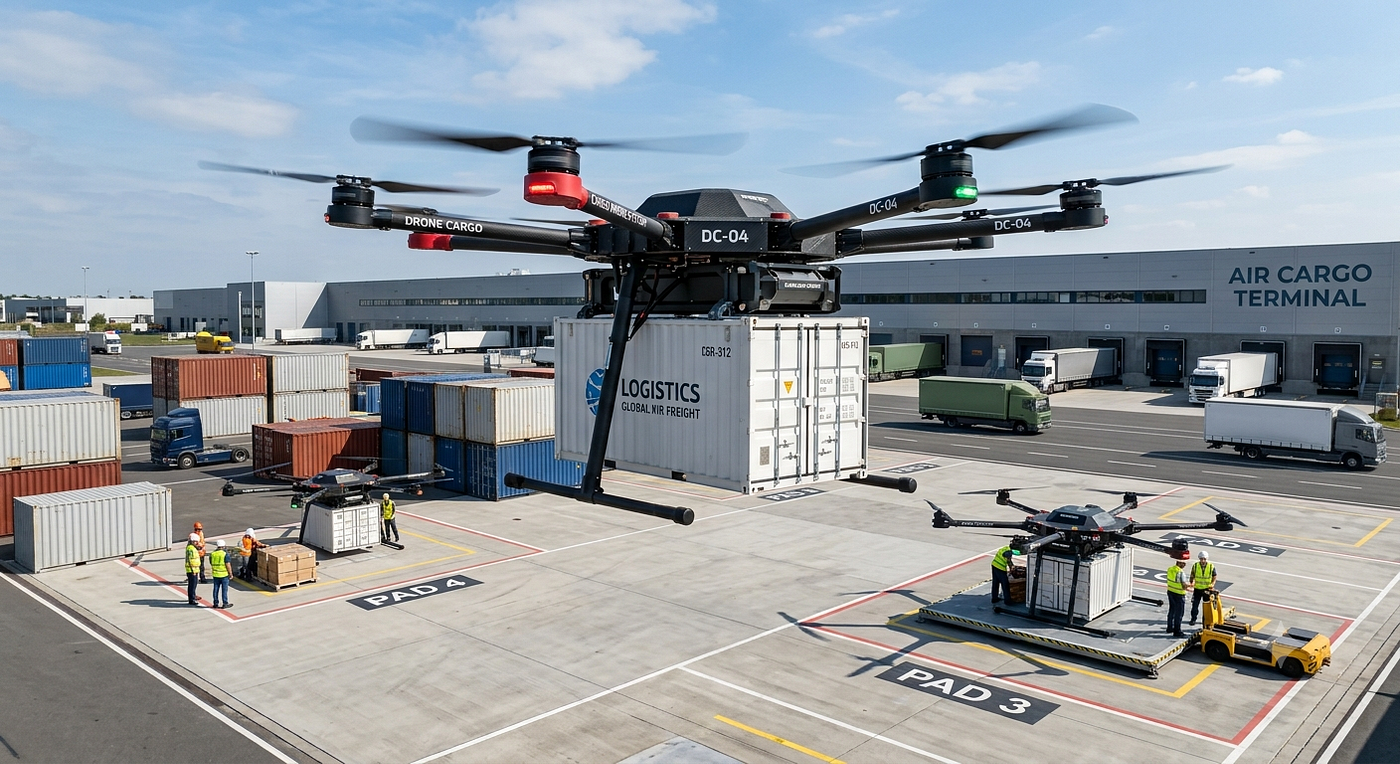 Cargo Drones Market: Transforming the Future of Logistics with Autonomous Aerial Delivery Solutions