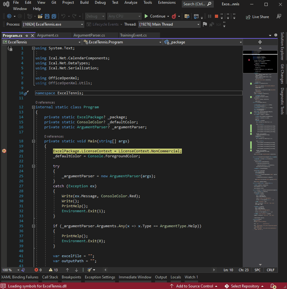 Debug user code with Just My Code - Visual Studio (Windows)