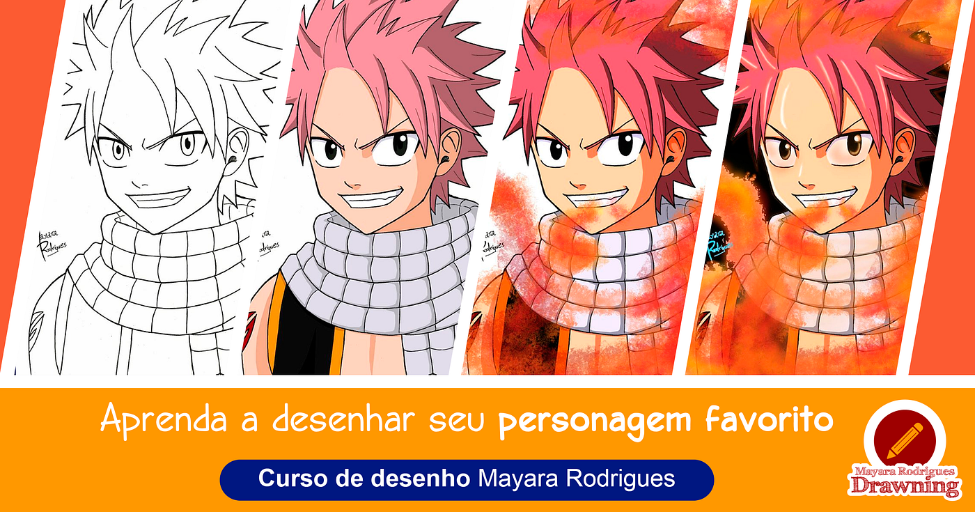 VÍDEO] Ensina a desenhar seus personagens favoritos de anime sem ir para  uma escola de desenho e s…