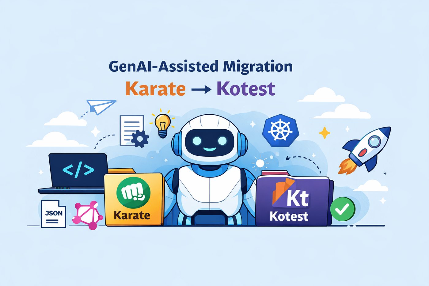 I recently migrated a functional test suite from Karate → Kotest using GenAI assistance (Cursor)…