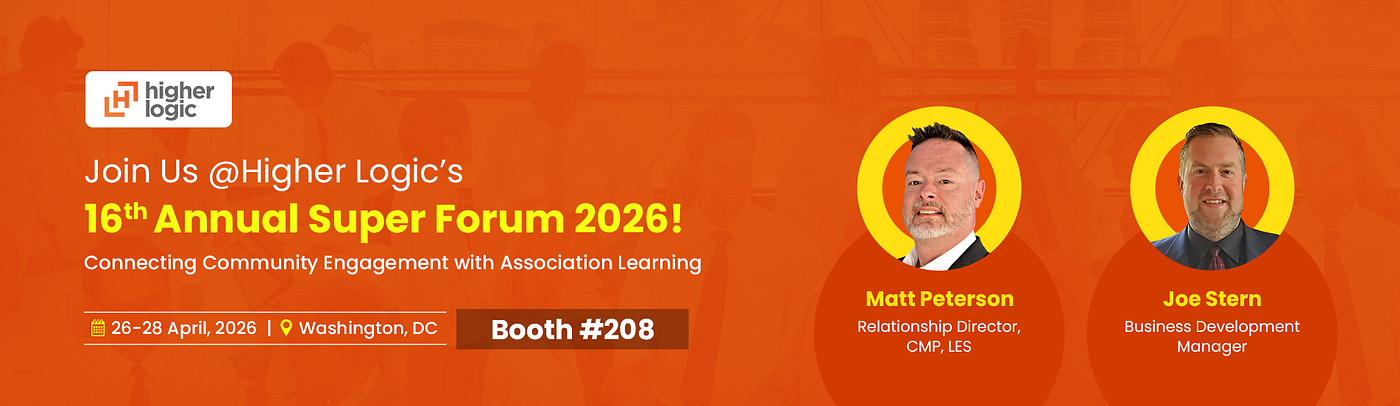 Smarter Association Learning with MapleLMS at Higher Logic’s 16th Annual Super Forum — Booth #208