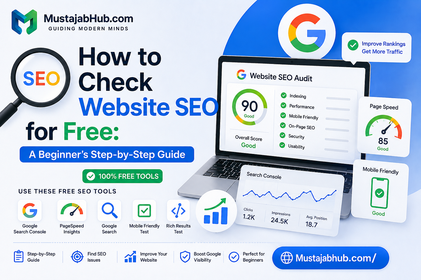 How to Check Website SEO for Free: A Beginner’s Step-by-Step Guide