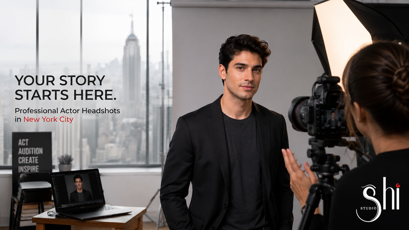 Why Professional Actor Headshots Matter More Than Ever in NYC