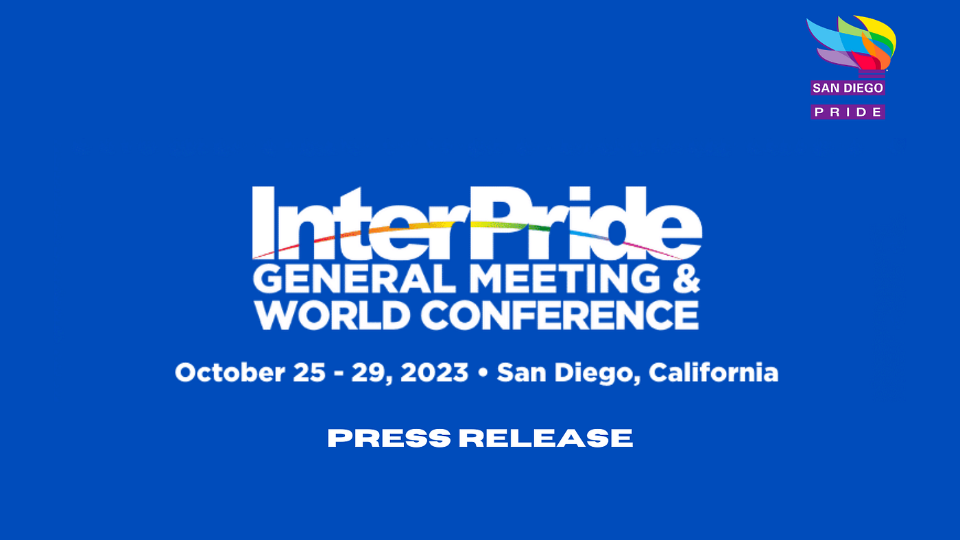 PRESS RELEASE: InterPride, the international association of Pride Organizers, holds its 41st annual…