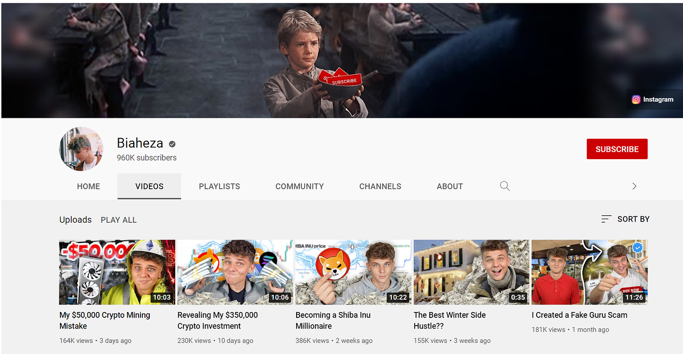 5 Youtubers You Need to Follow if You Are Interested in Building a Side  Hustle | by Walter Dunphy | The Side Hustle Club | Medium