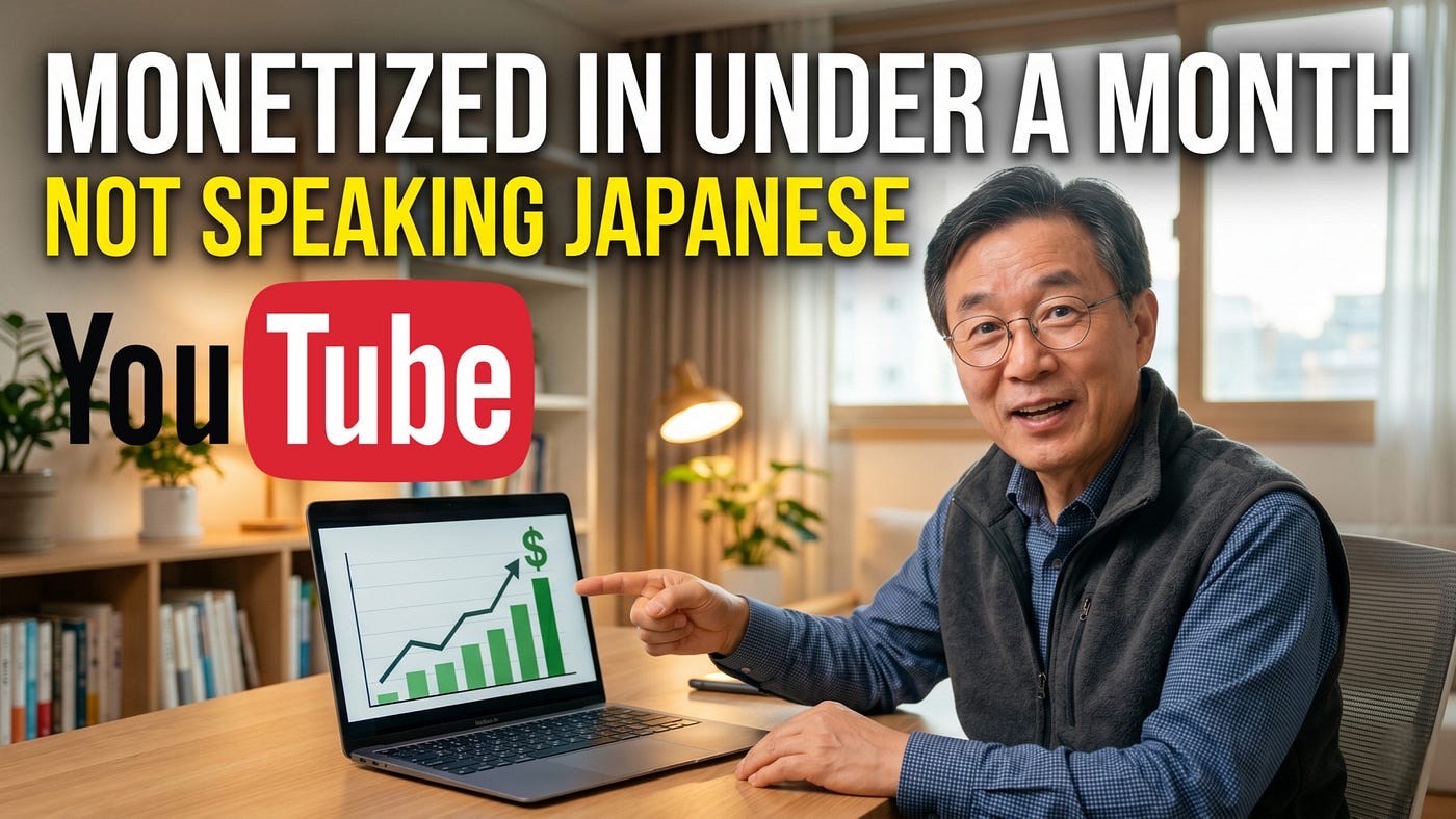 From Zero Japanese to Full Ad Revenue in Under a Month: What Actually Happened