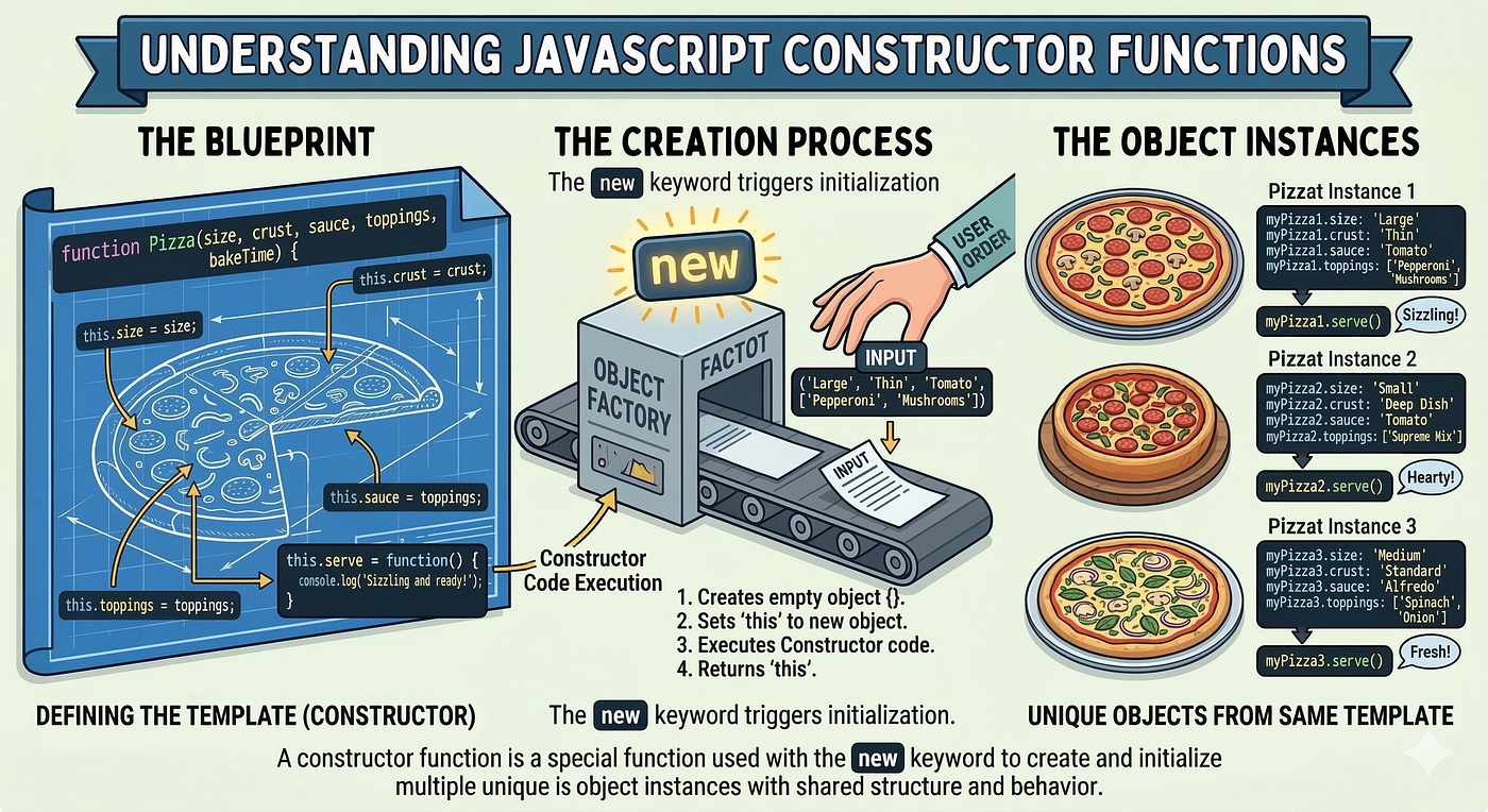 Constructor Function & Prototype in JS