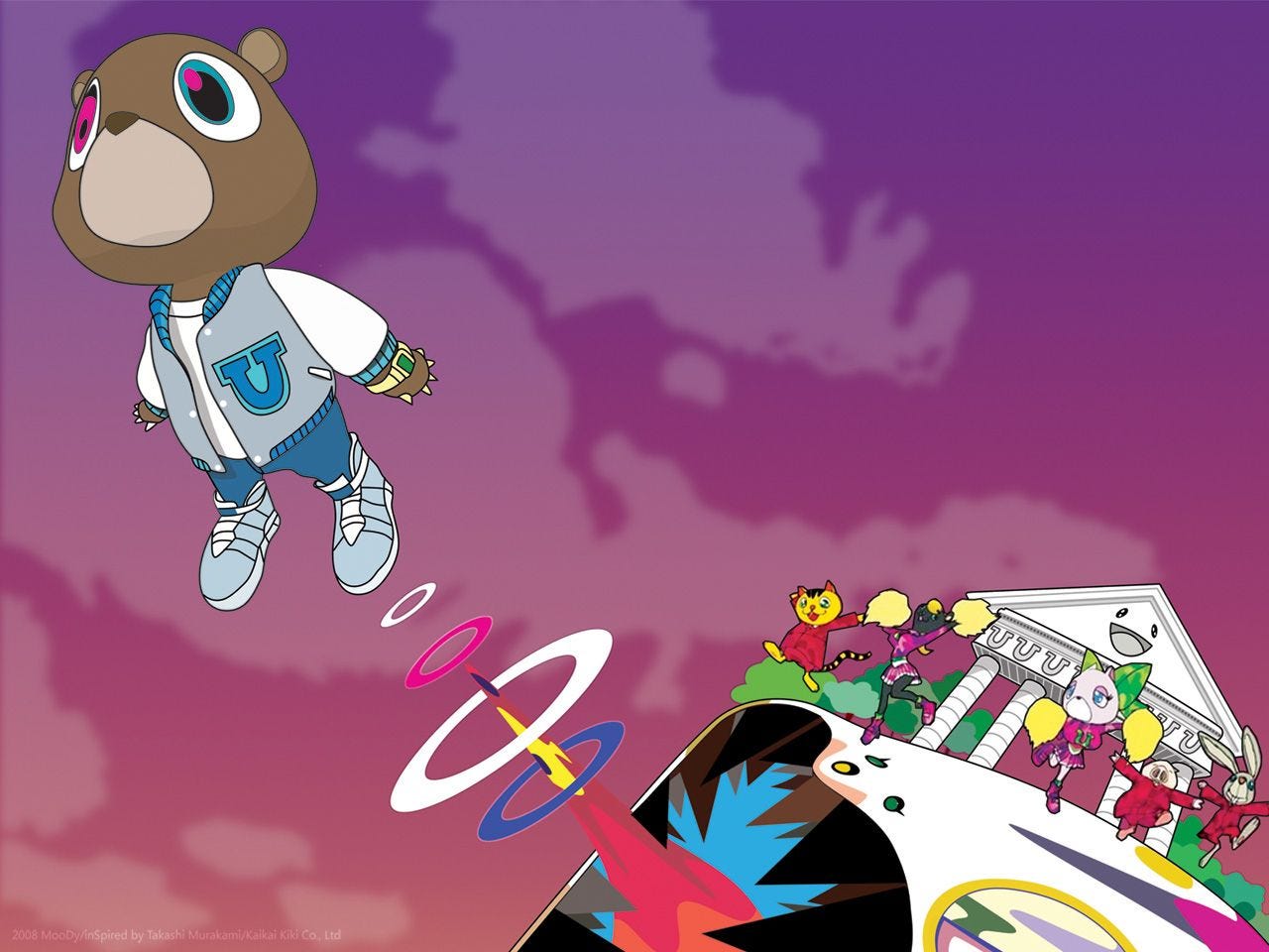 Everything I'm not. Kanye West's album 'Graduation' came up…