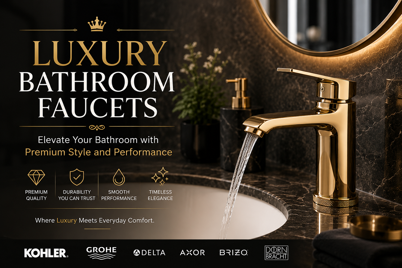 Luxury Bathroom Faucets: Elevate Your Bathroom with Premium Style and Performance