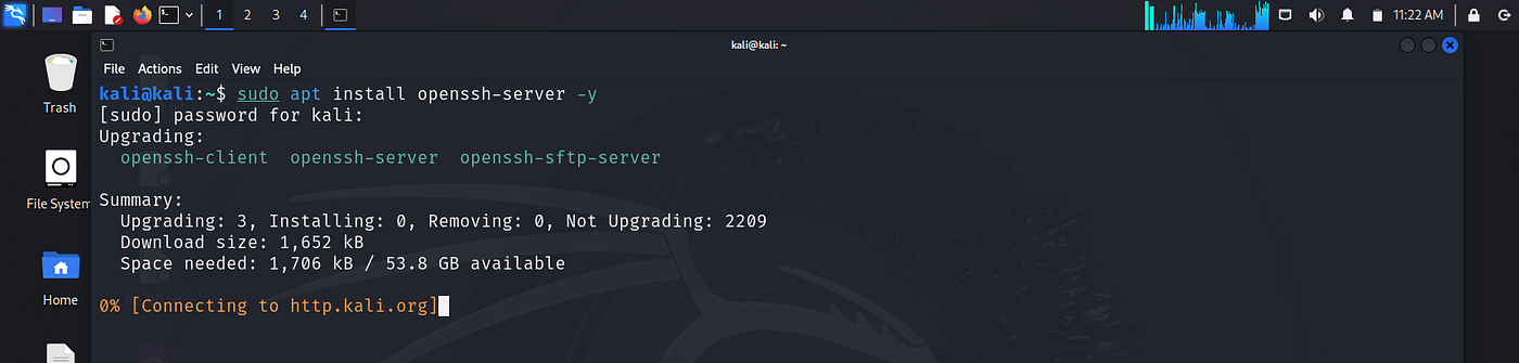 SSH Hardening and Brute Force Prevention Using Fail2ban