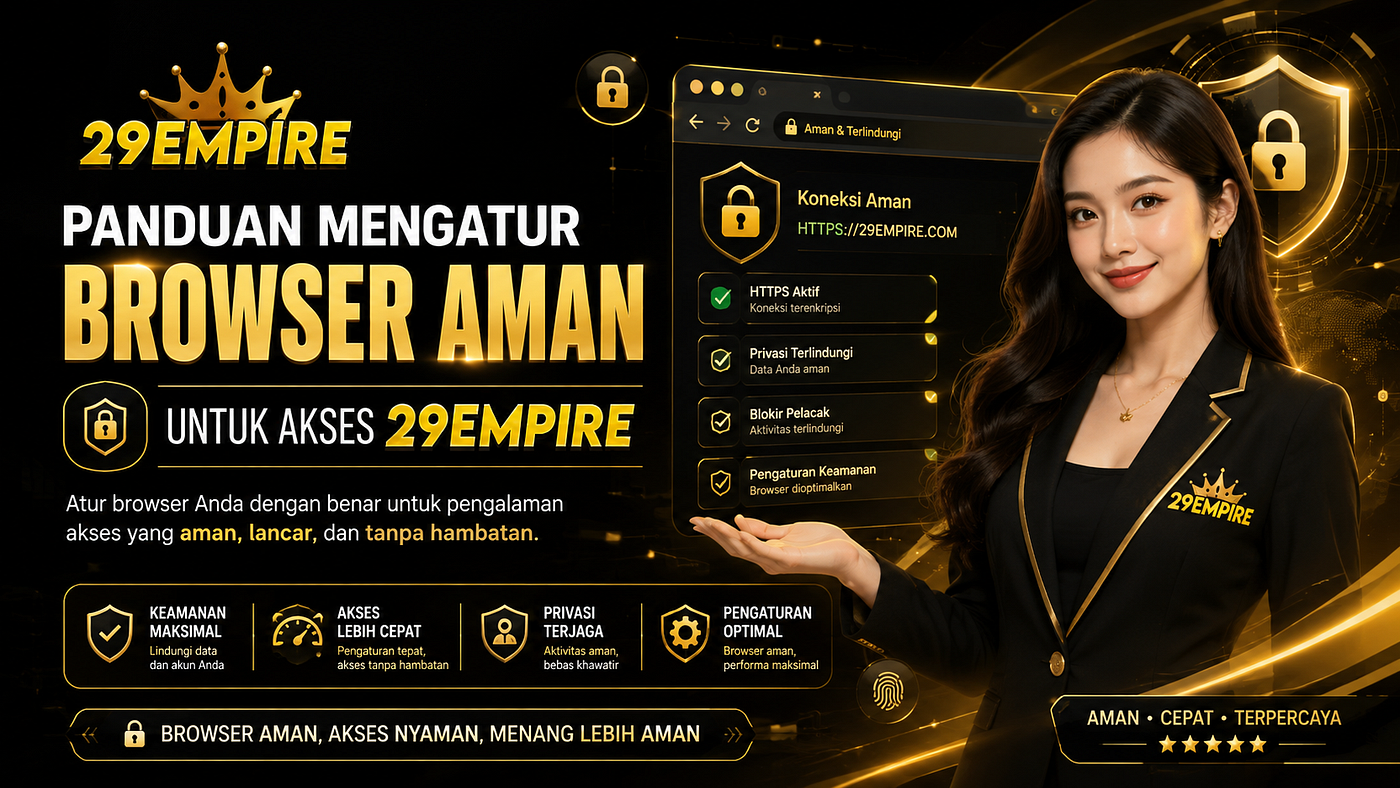 Panduan Mengatur Browser Aman untuk Akses 29Empire