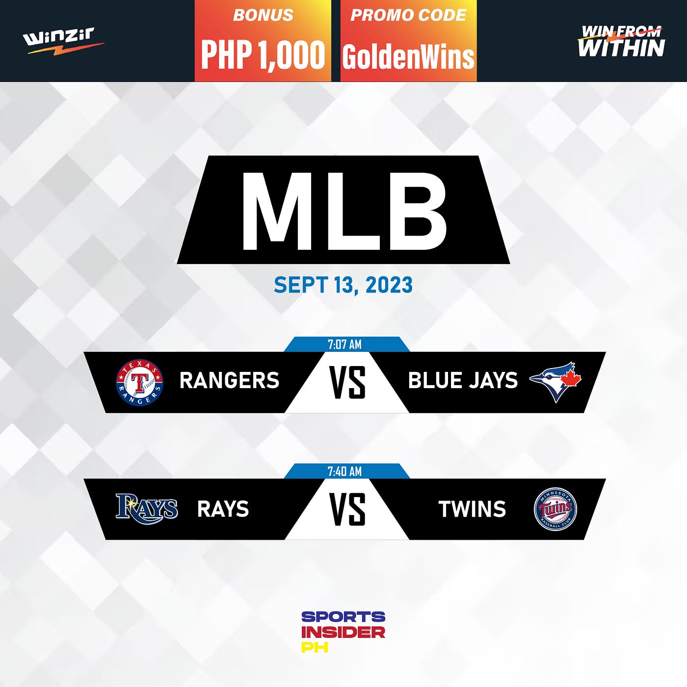 Major League Baseball Matches September 13, 2023 by sportsinsiderph Sep, 2023 Medium