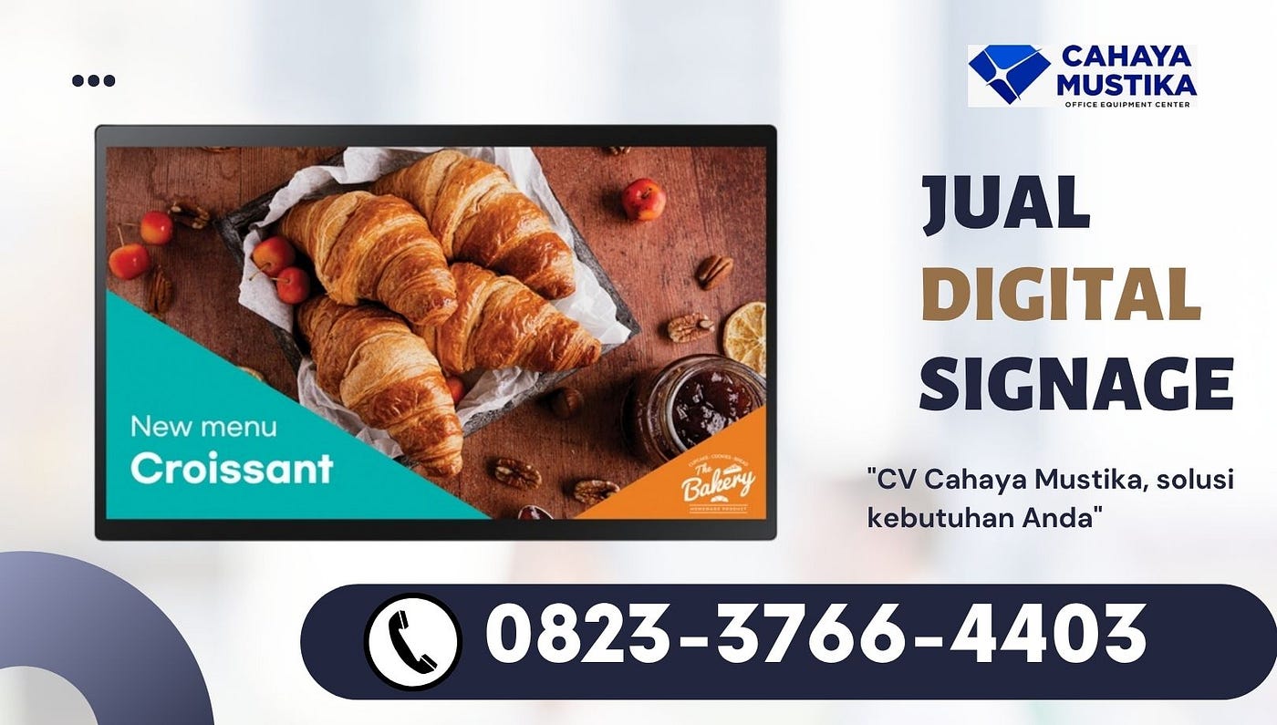 WA 0823–3766–4403, Jual Digital Signage Kiosk Jakarta Utara