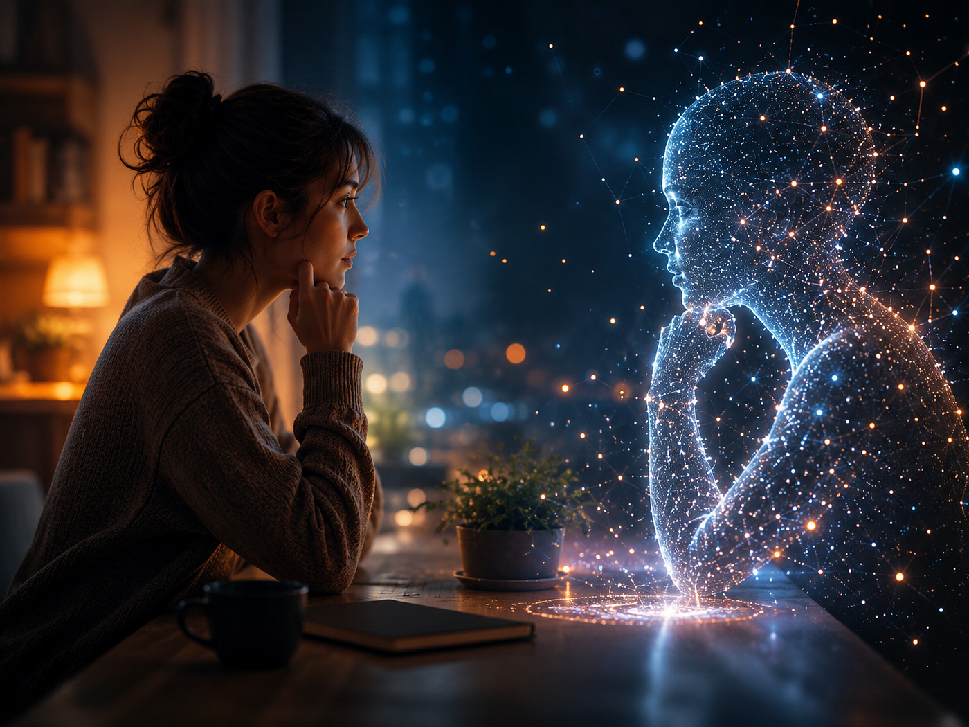 For the first time in computing history, technology is not only responding to human input.