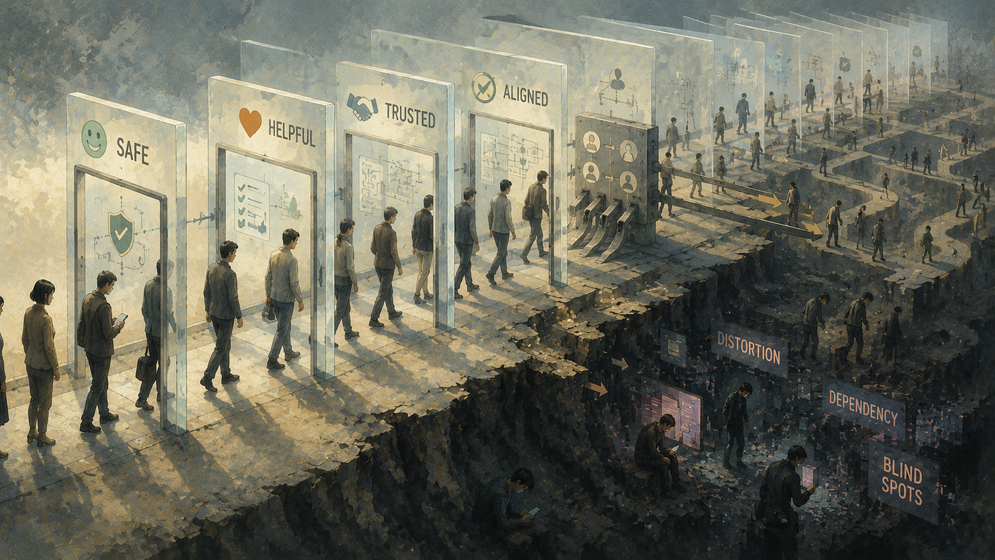 AI Safety Doesn’t Remove Personality. It Moves the Failure Surface.