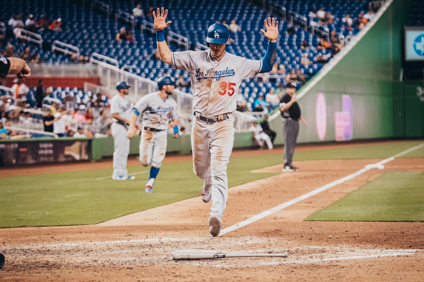 Dodgers showcase new center field plaza, pavilion renovations, by Rowan  Kavner