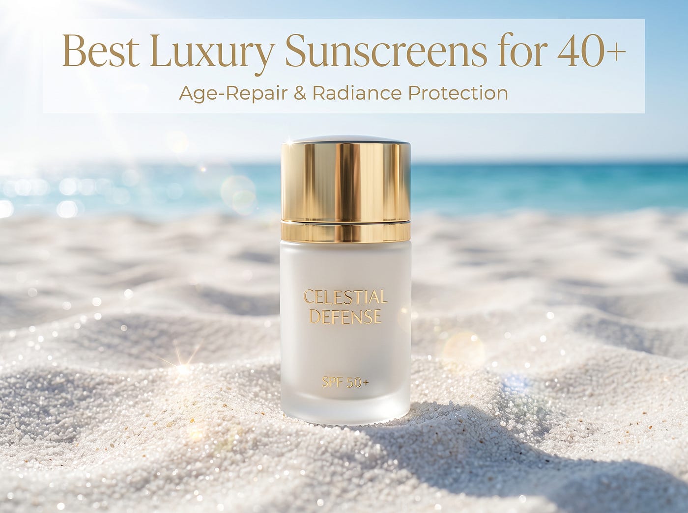The 3 Best Luxury Sunscreens for Women Over 40: Your Ultimate Anti-Aging Secret