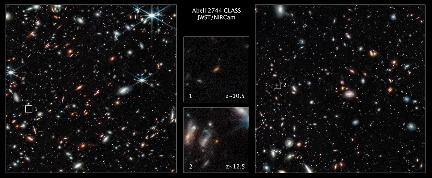JWST's hunt for most distant galaxies gets double boost | by
