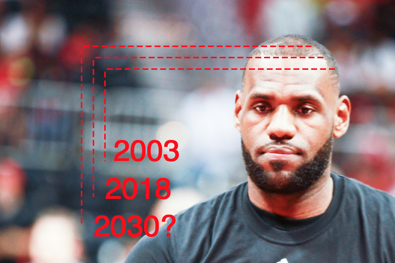 LeBron James appears to have possibly gone bald as he post photo of new  haircut
