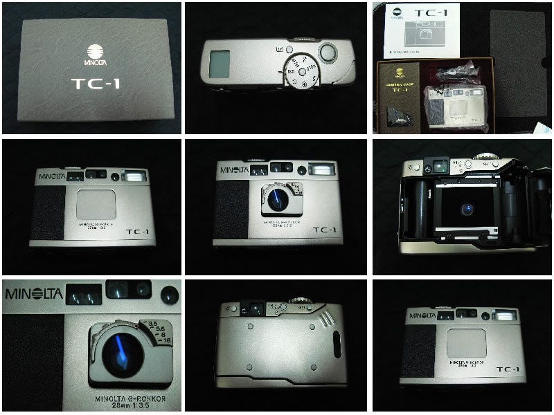 MINOLTA TC-1 ~ The Best 28mm P&S cameras ever made | by LI Sam