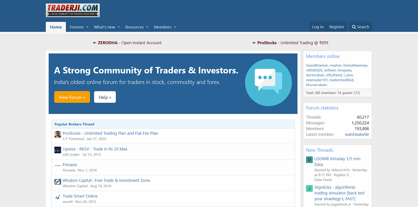 Forum communities for traders and investors. | by Dimitrios Gourtzilidis |  DataDrivenInvestor