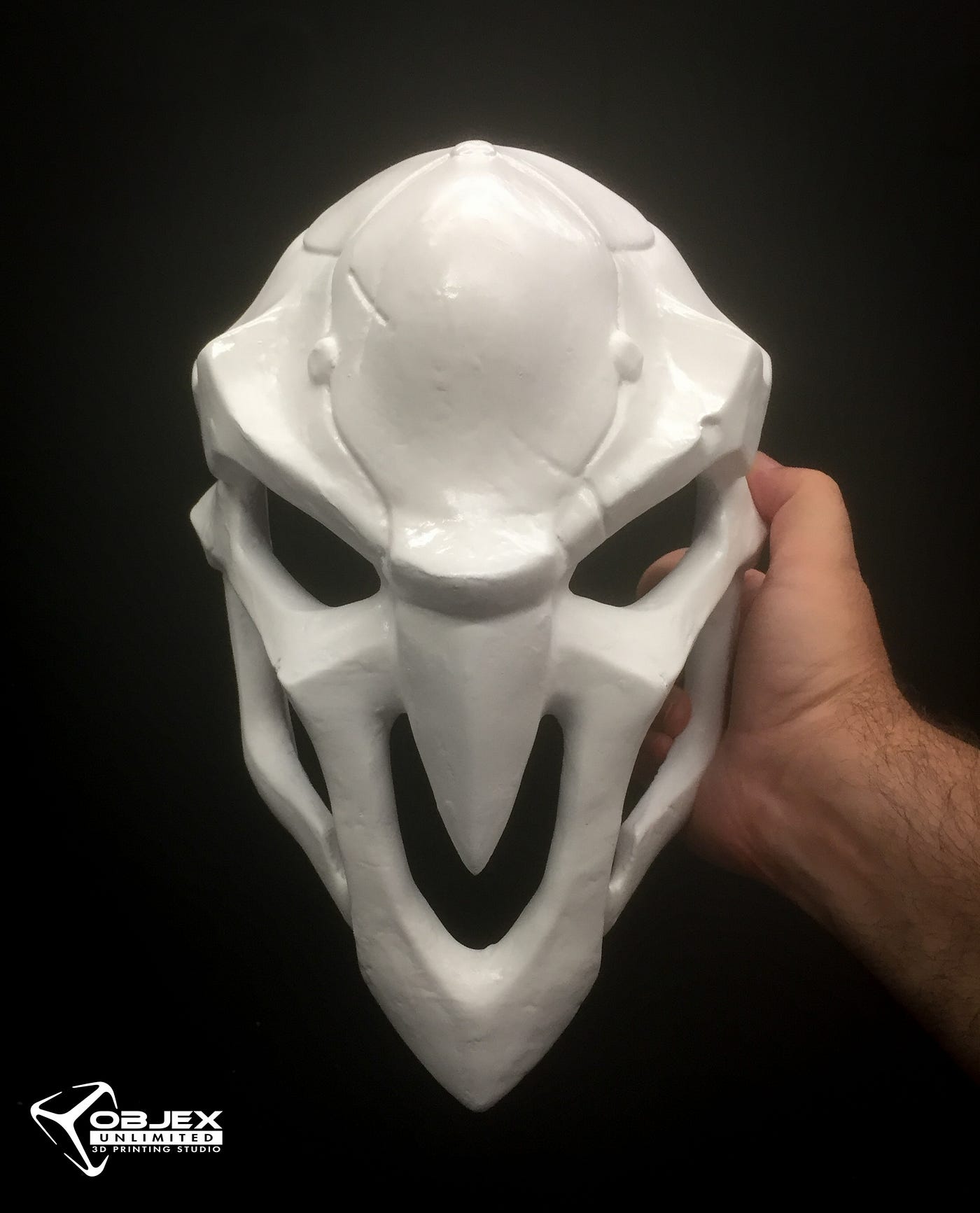 3D Printing Reaper's mask from Overwatch
