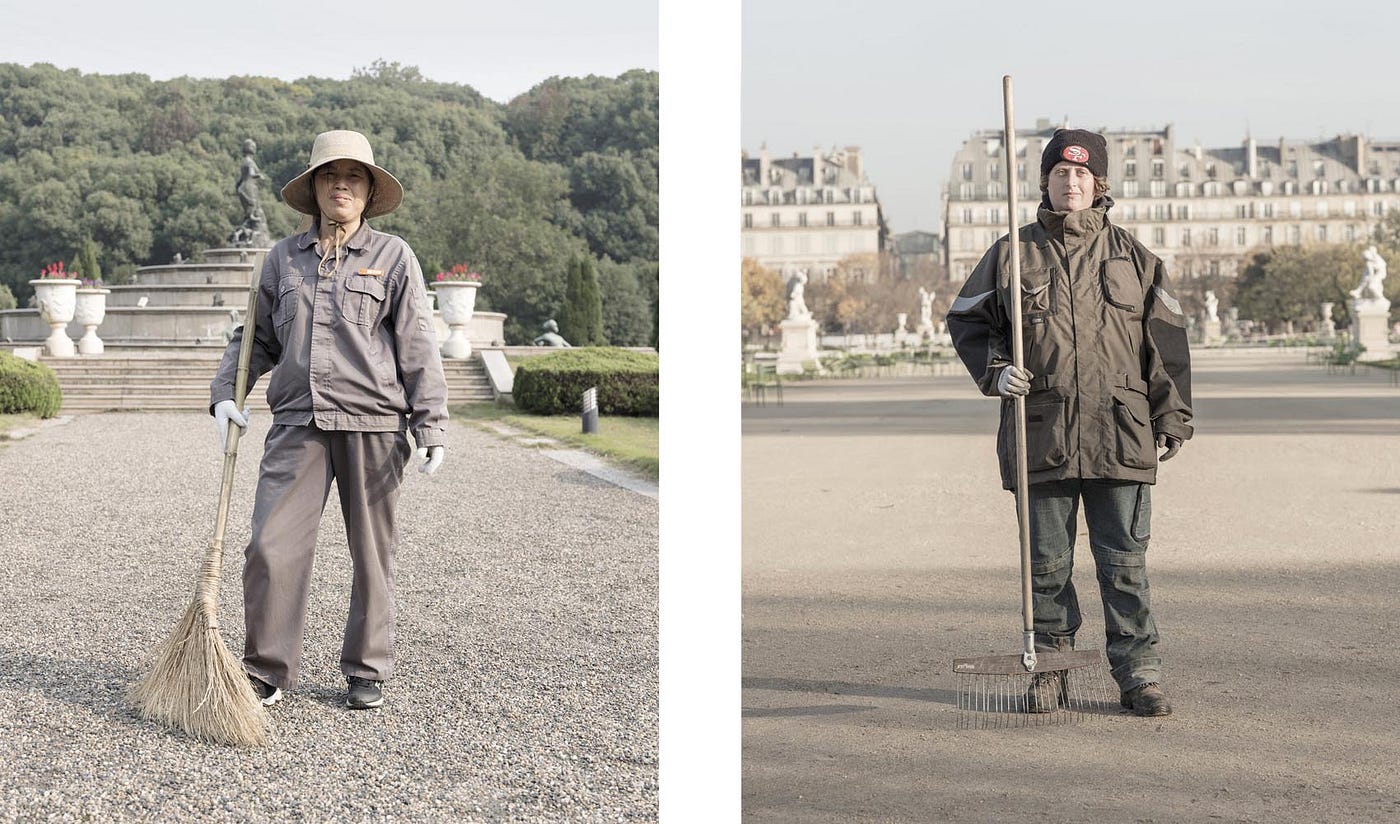 French Photographer Compares China's Fake Paris to the Real One