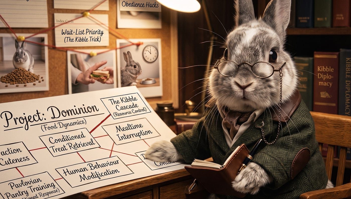 On your cherished pet bunnies judging you a stinkin’ softcock, and on thwarting their hideous…