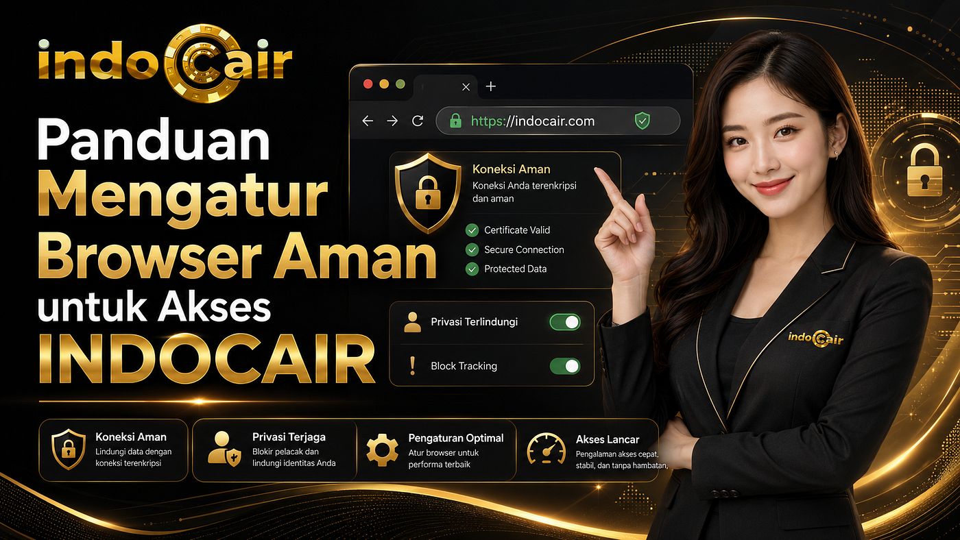 Panduan Mengatur Browser Aman untuk Akses INDOCAIR