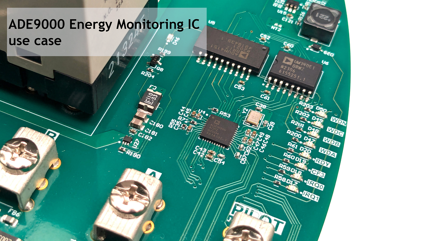 Energy Monitoring in EV Chargers with ADE9000