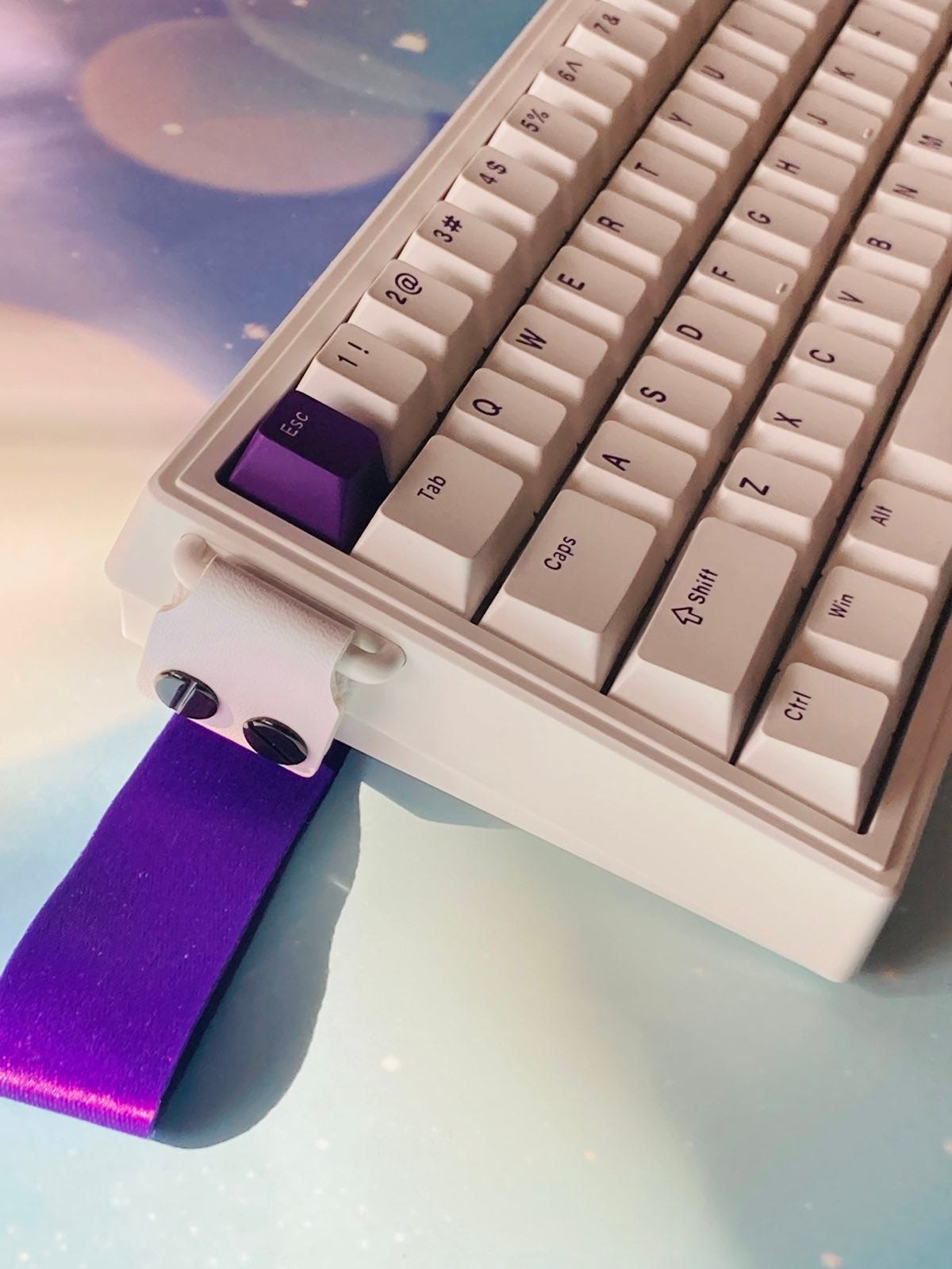 キーボード EPOMAKER HE68 Color: White Purple Epomaker HE68 - Review | ThePhonograph.net