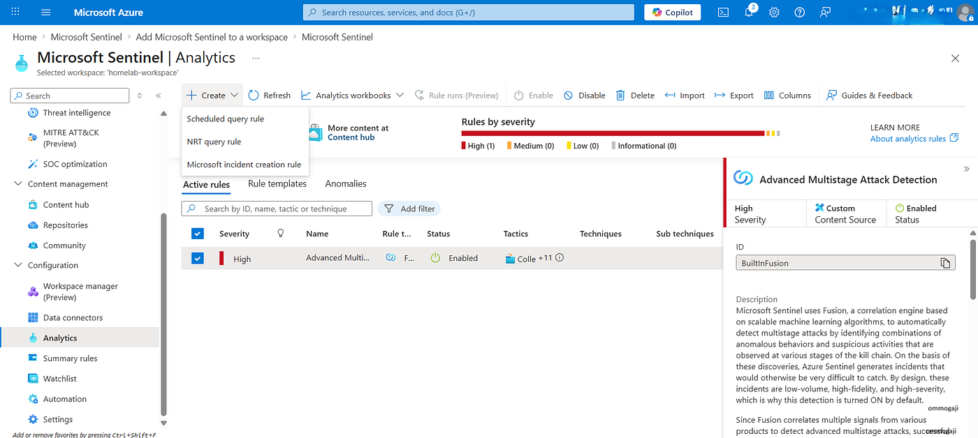 Microsoft Sentinel Automation Lab: Building an End-to-End SOAR Workflow