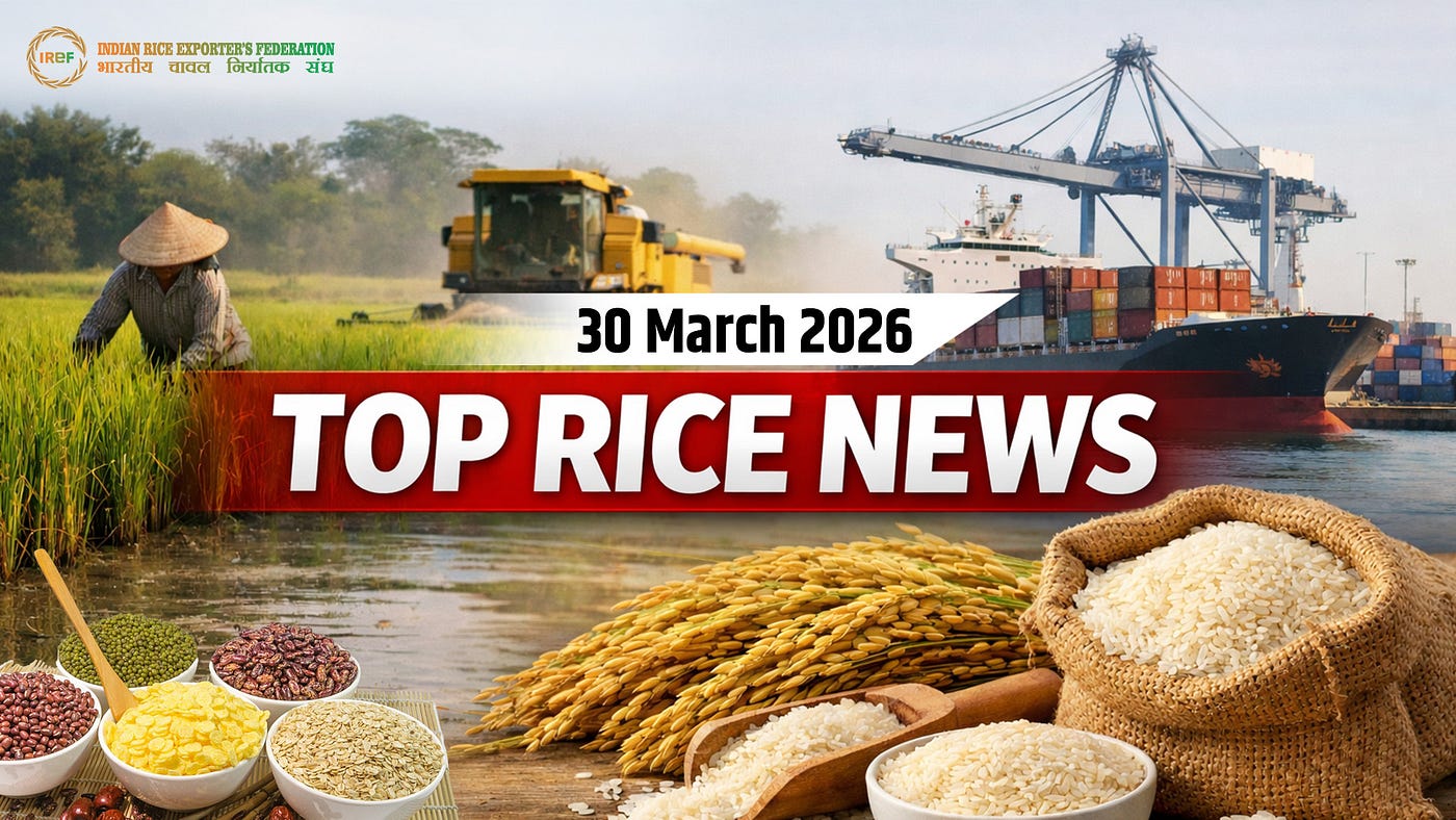 Top Rice News: Rice exports & Rice Prices | IREF