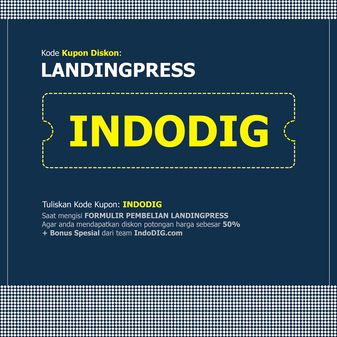 Kupon Diskon Landingpress