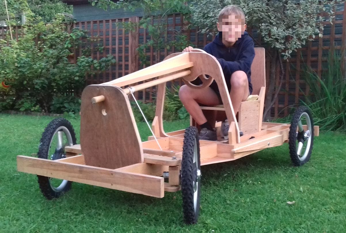 Homemade Go Kart Build (Pedals, Seat, etc) 