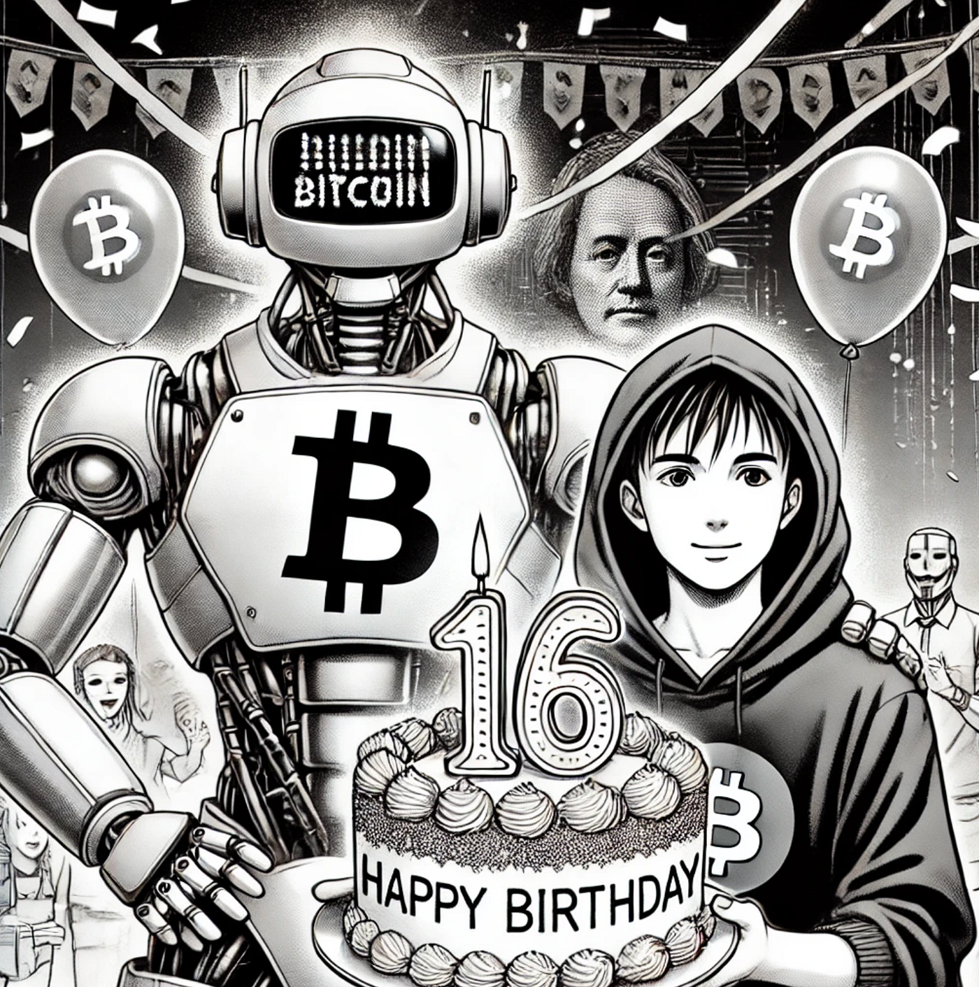 Happy 16th Birthday to Bitcoin. On 3 January 2009, something special… | by  Prof Bill Buchanan OBE FRSE | ASecuritySite: When Bob Met Alice | Medium