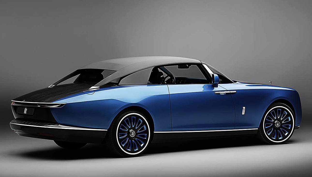 Rolls-Royce's Newest Car Features Its Own Cocktail Tables for