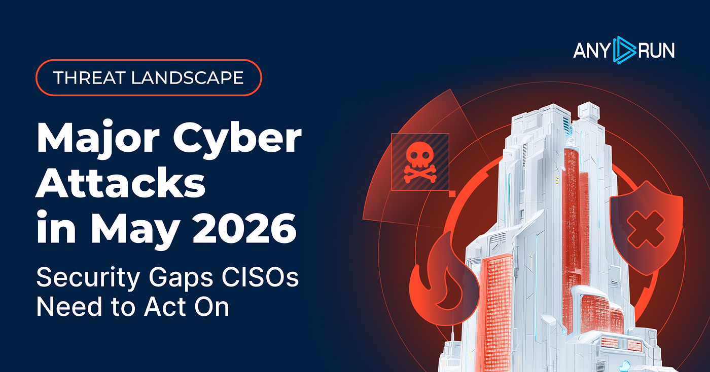 Major Cyber Attacks in May 2026: Fake Invitations, Agent Tesla, BlobPhish, and More