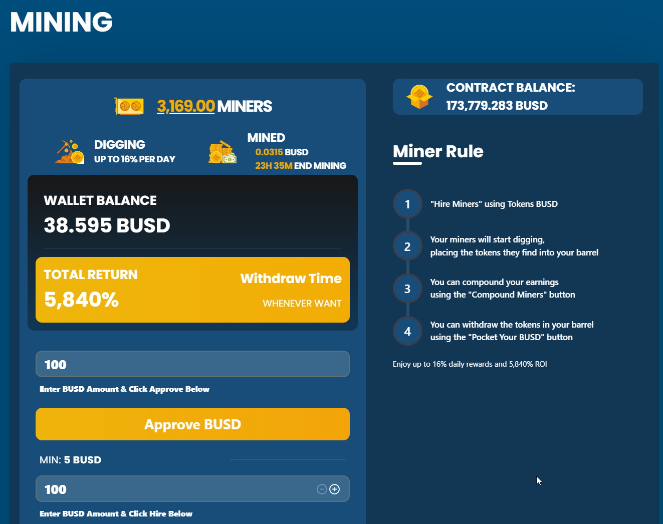 Popcorn BUSD Miner. Investing in crypto can be a great… | by Torsten Feld |  Medium