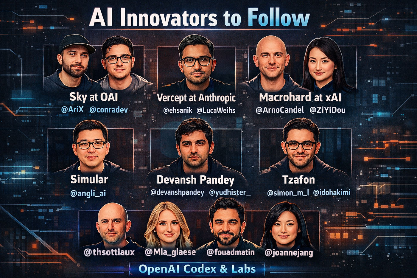 People in AI You Should Be Following Right Now