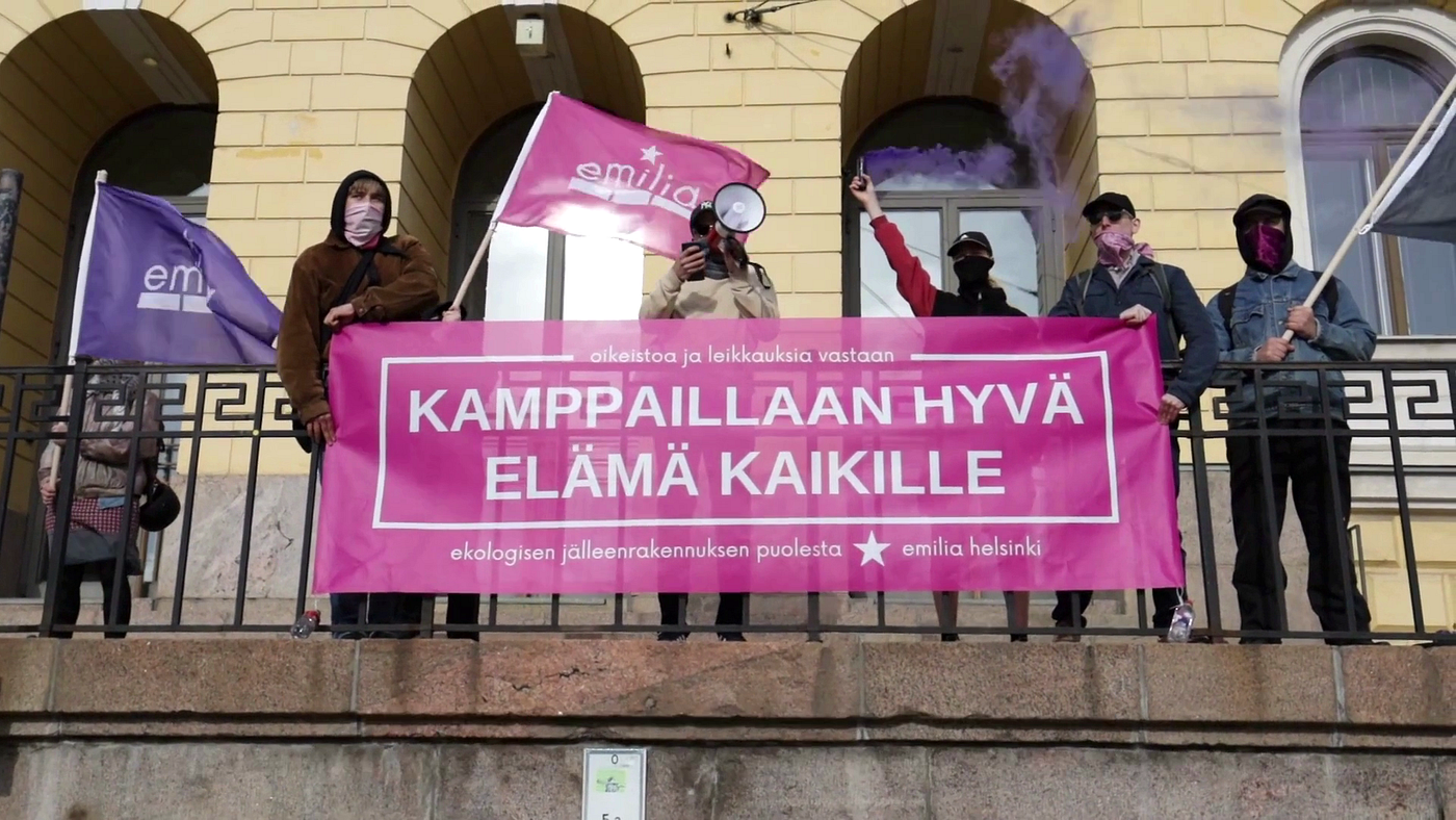 Emilian vastaohjelma: Oikeistoa ja leikkauksia vastaan!
Kaikki kuuluu kaikille!