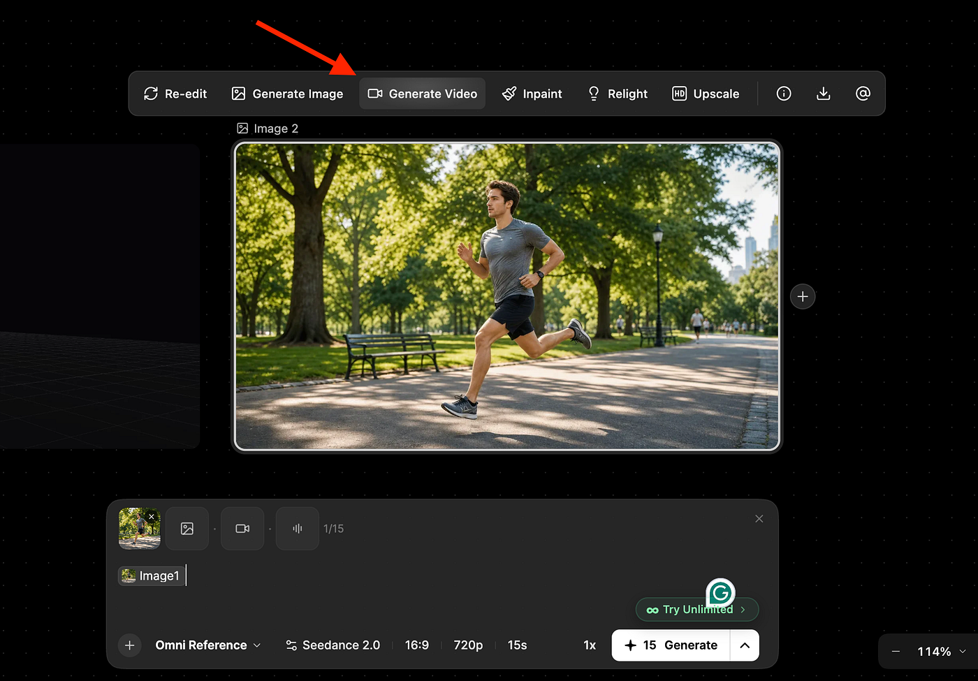 Topview’s Canvas image menu. Image by Jim Clyde Monge