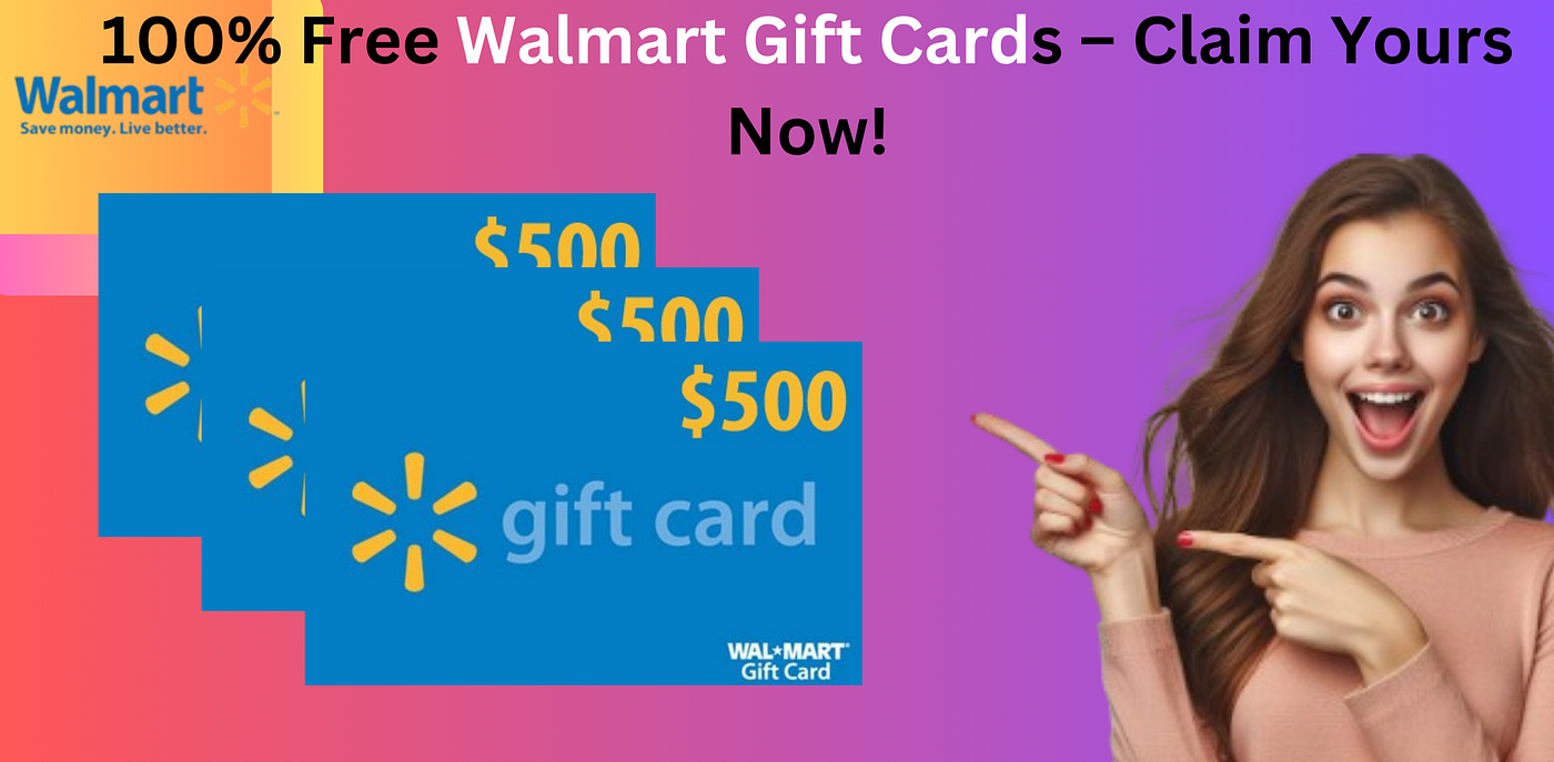 Walmart $500 Giftcard: Claim Now & Unlock Shopping Sprees