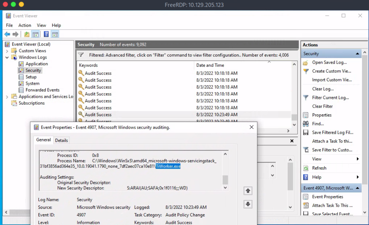 Windows Event. Analyze the event with ID 4624, that… | by