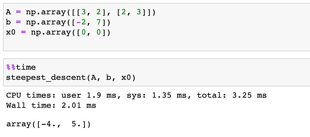 Descent method — Steepest descent and conjugate gradient, by Sophia Yang,  Ph.D.