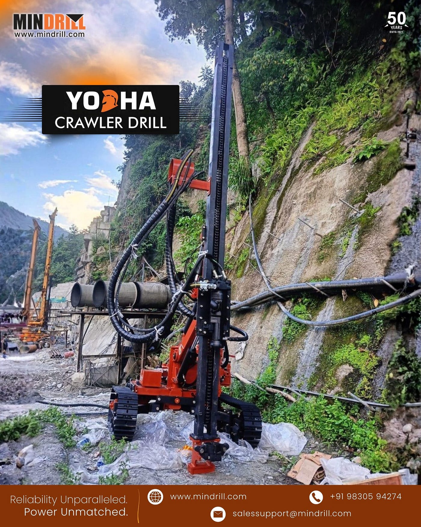Crawler Drill Machines: The Backbone of Modern Mining and Construction Drilling
