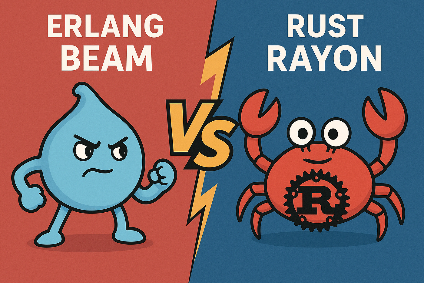 Erlang’s BEAM vs Rust’s Rayon: Who Handles Concurrency Better?